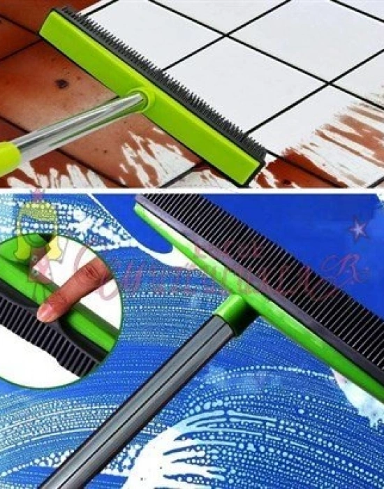 Kauçuk Uçlu Teleskopik Saplı Uzayabilen Temizlik Fırçası