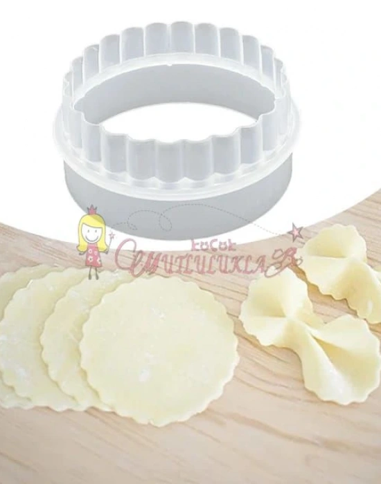 Kek Kurabiye Ve Pasta Kalıbı 5 Li Set Yuvarlak Tırtıklı