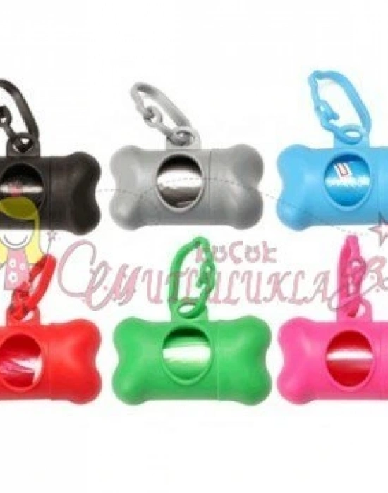 Kemik  şekilli  çöp/bez poşeti taşıma çantası