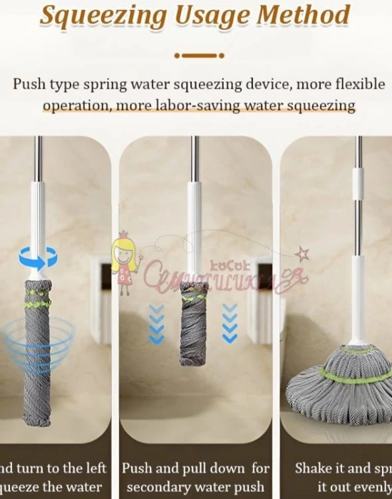 Kendi Kendine Bükülen Döner Paspas 