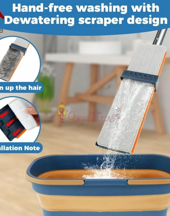 Kendinden Sıkmalı Tablet Mop Dik ( Kovasız )