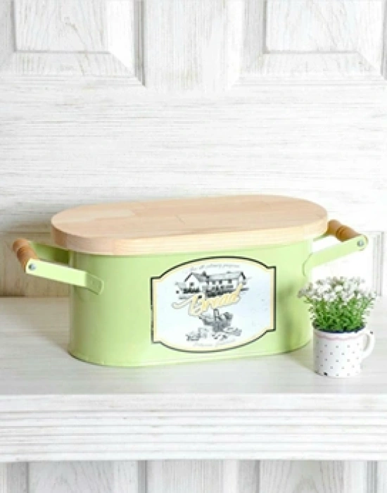 KESME TAHTALI EKMEK KUTUSU