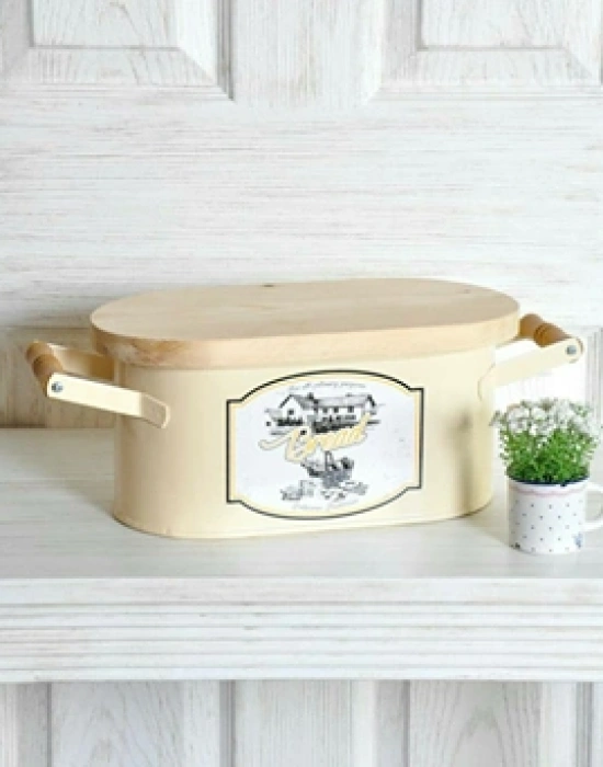 KESME TAHTALI EKMEK KUTUSU