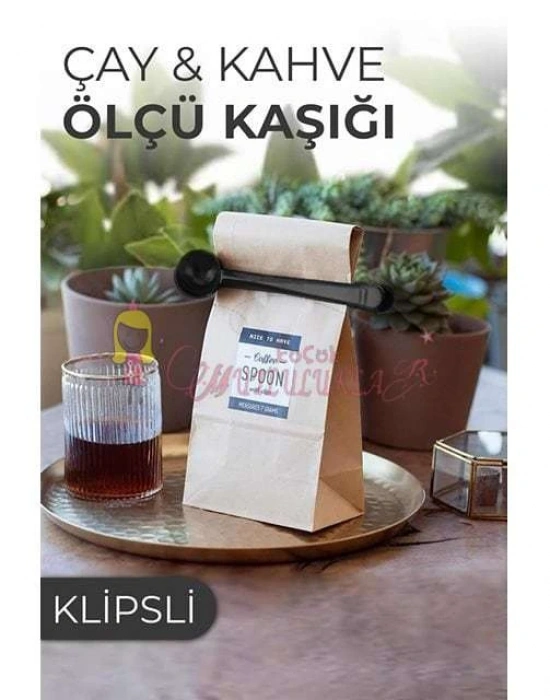Klipsli Çay Kahve Ölçü Kaşığı
