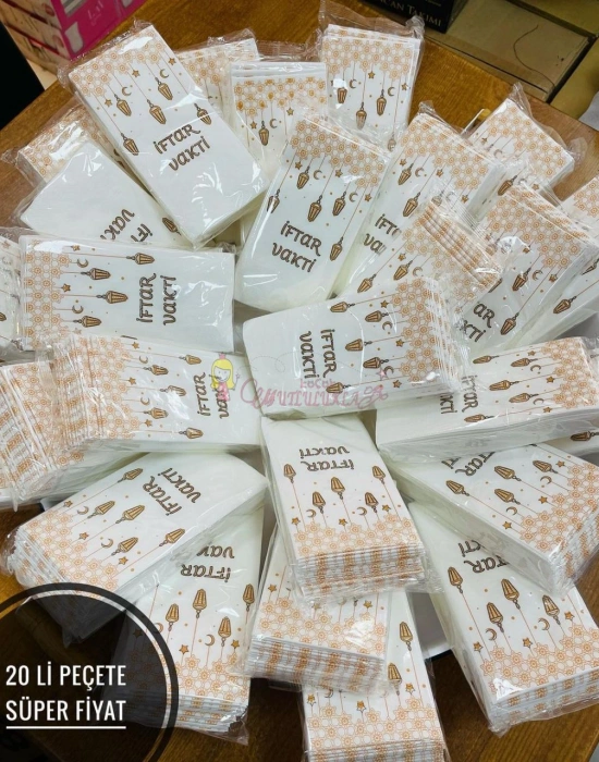 Konuşan Dekor MOTTOLU PEÇETE ( YENİ )