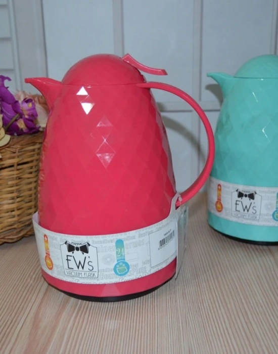 KRİSTAL AKRİLİK TERMOS 1LT