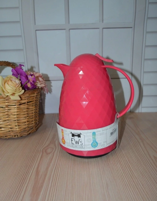 KRİSTAL AKRİLİK TERMOS 1LT