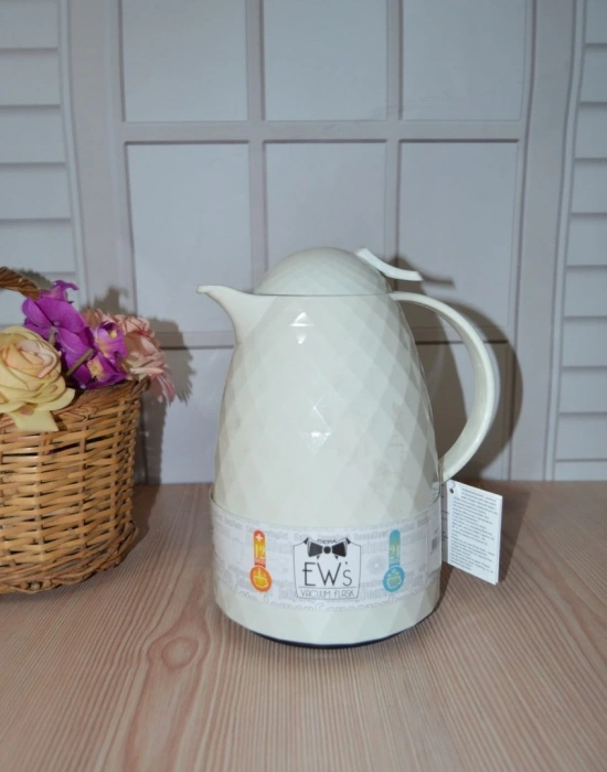 KRİSTAL AKRİLİK TERMOS 1LT