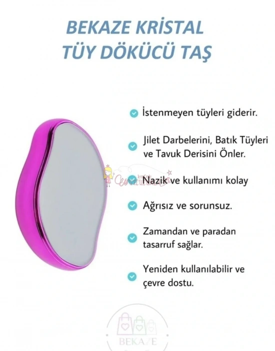 Kristal Epilatör Epilasyon Aleti Tüy Silgisi