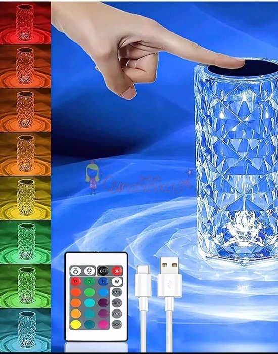 Kristal masa lambası