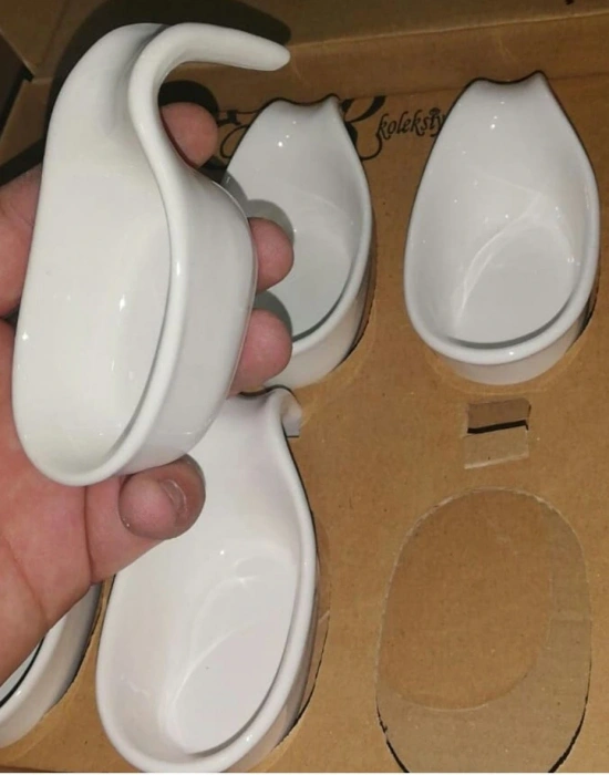 KULPLU OVAL LÜX 6 ADET SOSLUK-ÇEREZLİK