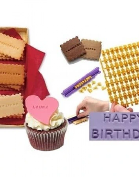 KURABİYE HAMUR KAŞESİ YAZI SETİ