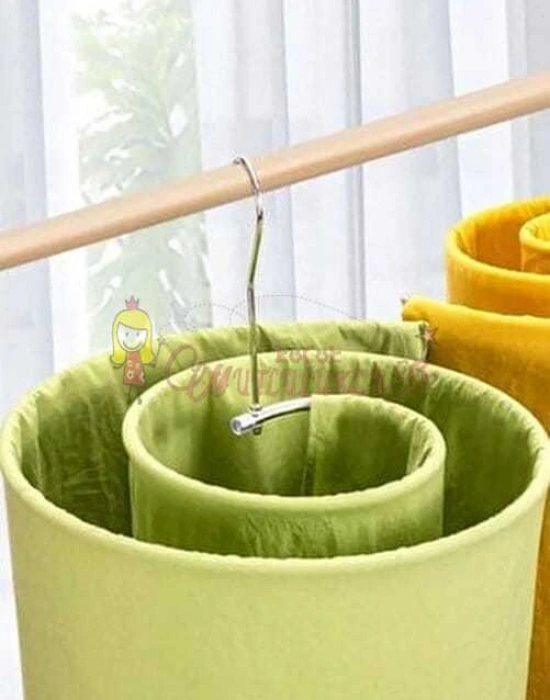 Kurutma Rafı Spiral Battaniye Çarşaf Balkon Askı