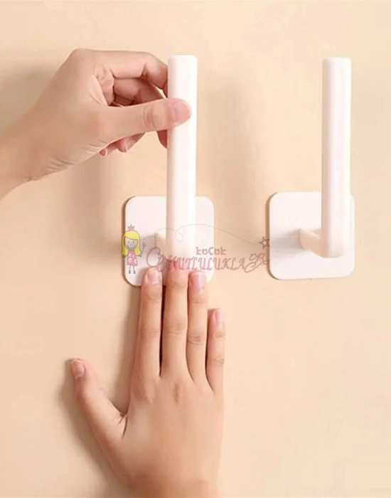 L Şekilli Çok Amaçlı Havlu Askısı