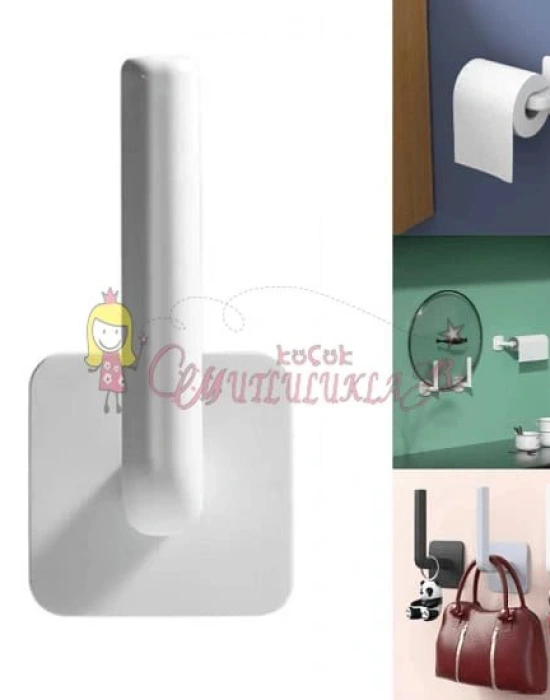 L Şekilli Çok Amaçlı Havlu Askısı