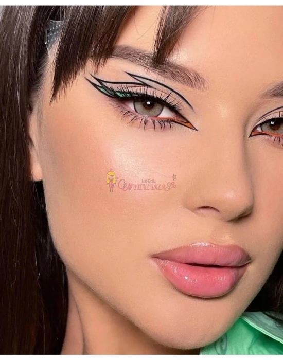 Lastikli Yüz Kaş Göz Boyun Gerdirme Bantları (20 Adet)