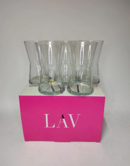 Lav 6lı Sunum Meşrubat Bardağı