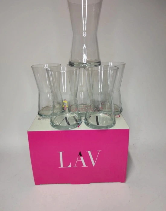 Lav 6lı Sunum Meşrubat Bardağı