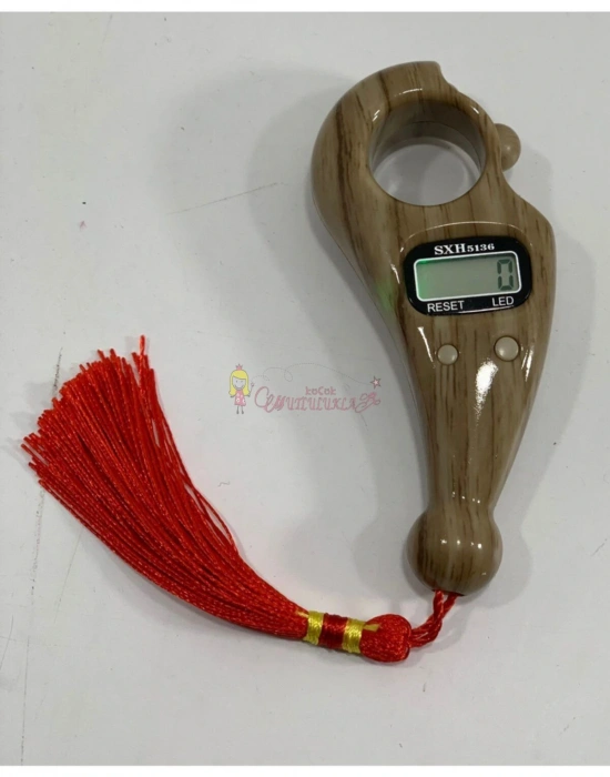 Led Işıklı Dijital Tesbih Boncuklu Zikirmatik