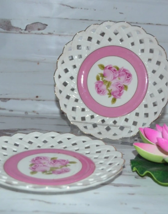 LÜKS DANTELLİ PASTA TABAĞI 6LI