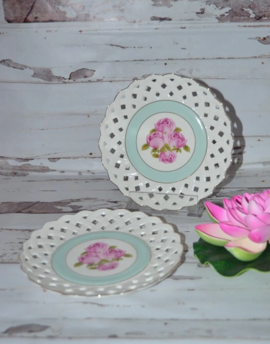 LÜKS DANTELLİ PASTA TABAĞI 6LI