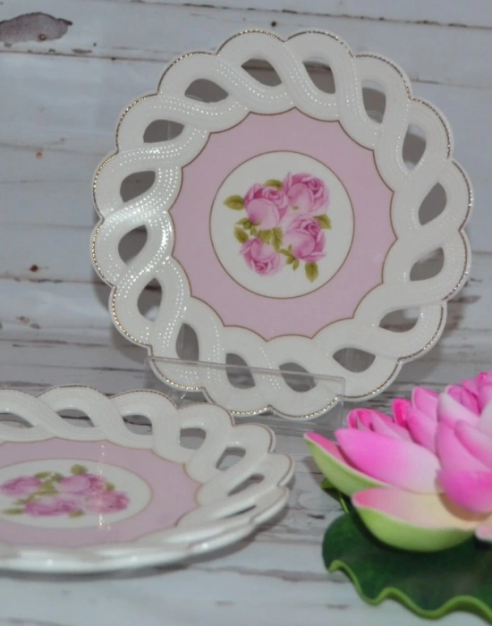 LÜKS DANTELLİ PASTA TABAĞI 6LI