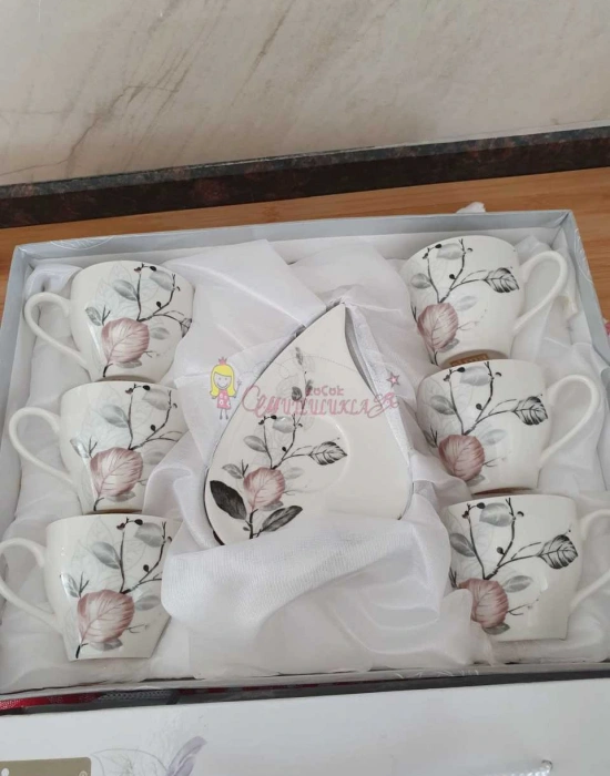 LÜX PORSELEN KAHVE FİNCANI