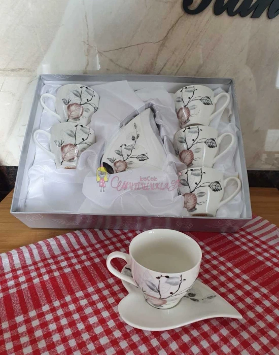 LÜX PORSELEN KAHVE FİNCANI