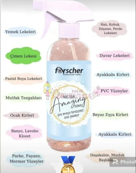 Make Today Amazing Glass Çok Amaçli Leke Çıkarici Sprey