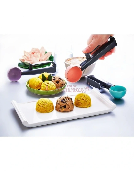 Mandallı Dondurma ve Porsiyonlama Kaşığı