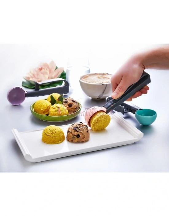 Mandallı Dondurma ve Porsiyonlama Kaşığı