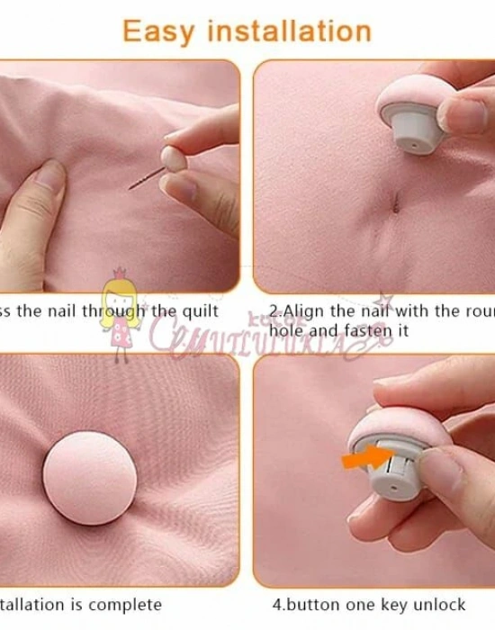 Mantar Şeklinde Yorgan Ve Çarşaf  Sabitleyici (4 ADET)