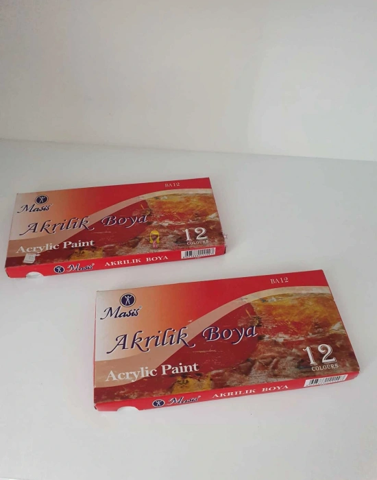 Masis Akrilik Boya 12Li