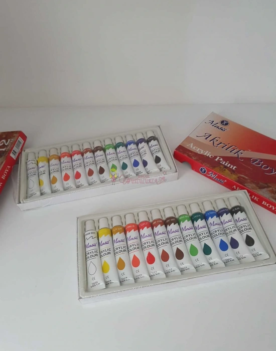 Masis Akrilik Boya 12Li