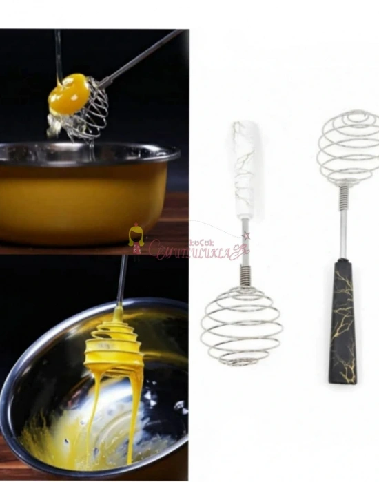 MERMER DESEN YAYLI YUMURTA ÇIRPICI