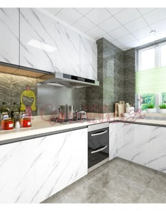 MERMER DESENLİ TEZGAH ÜSTÜ FOLYO