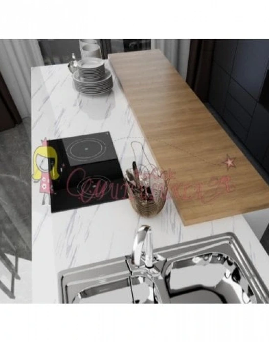 MERMER DESENLİ TEZGAH ÜSTÜ FOLYO