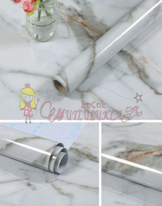 MERMER DESENLİ TEZGAH ÜSTÜ FOLYO