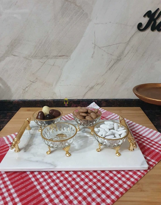 Metal Ayaklı Gold sunumluklar