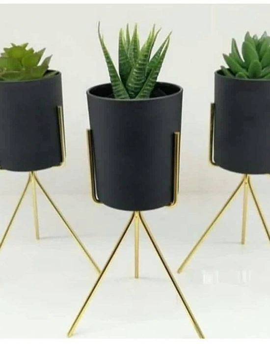 METAL AYAKLİ MUMLUK / SAKSILIK