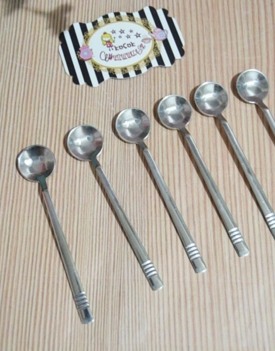 METAL EMOJİLİ ÇAY KAŞIĞI