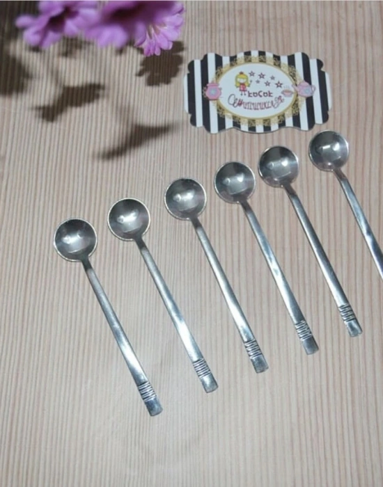 METAL EMOJİLİ ÇAY KAŞIĞI