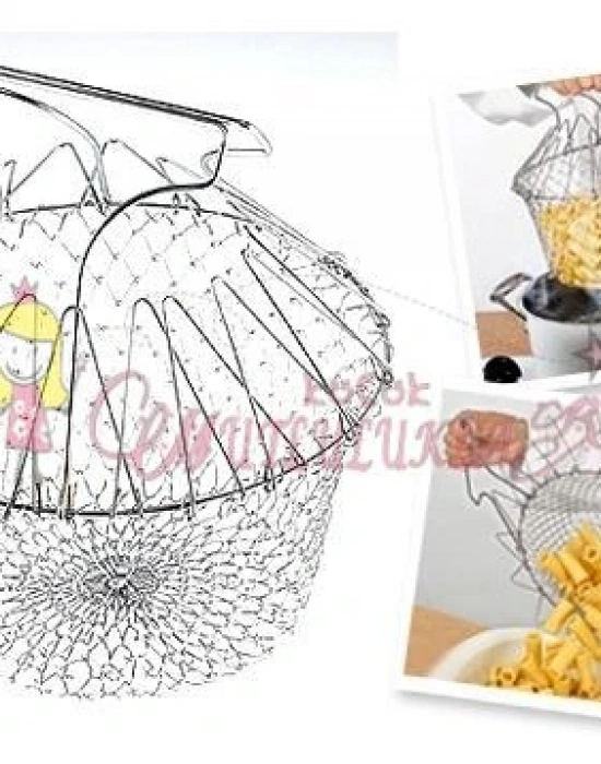 Metal Haslama ve Kizartma Sepeti