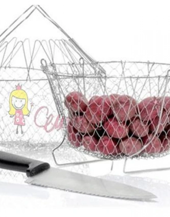 Metal Haslama ve Kizartma Sepeti