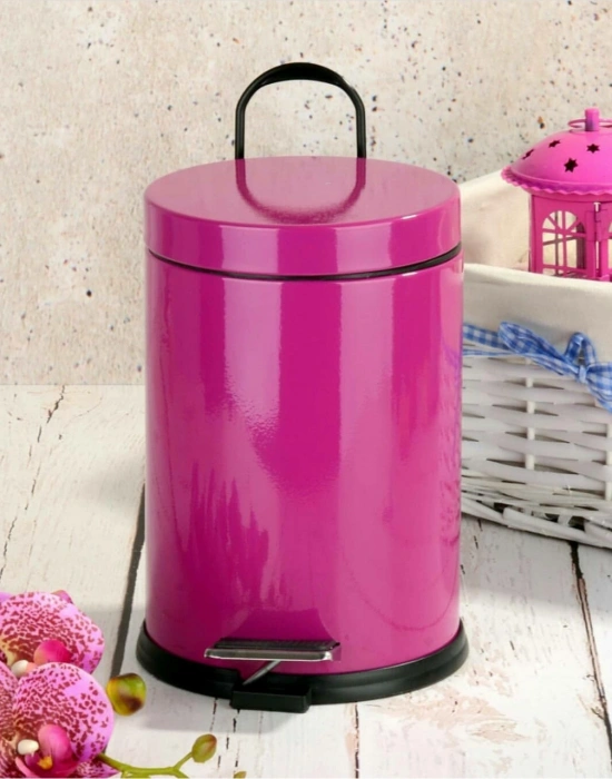 METAL RENKLİ ÇÖP KOVASI 3LT