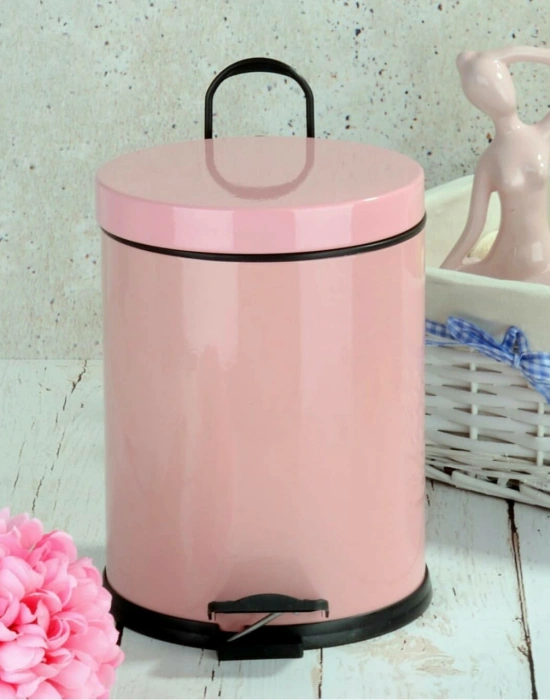 METAL RENKLİ ÇÖP KOVASI 5LT
