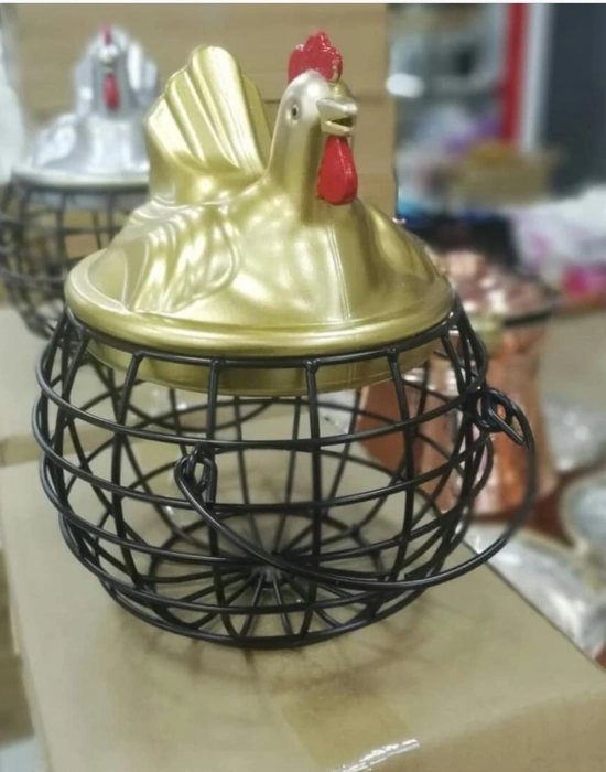 METAL YUMURTA SEPETİ