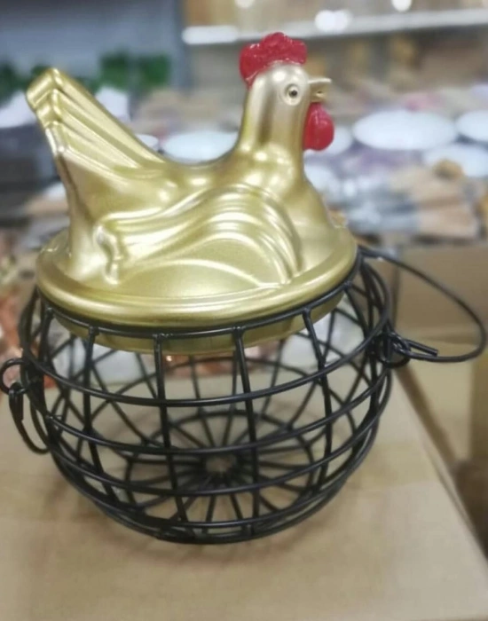 METAL YUMURTA SEPETİ