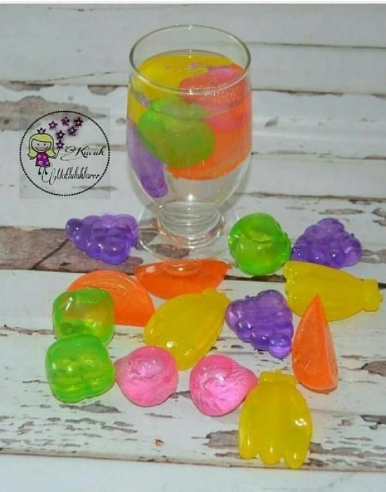 MEYVE ŞEKLİNDE BUZ KÜPÜ