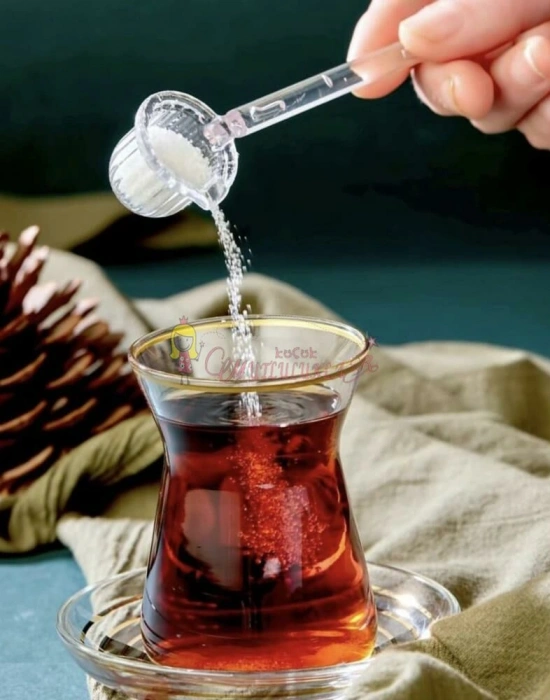 Mika Origami Şekilli Şeker Ve Kahve Kaşığı Baharat Şeker Kahve Kaşığı